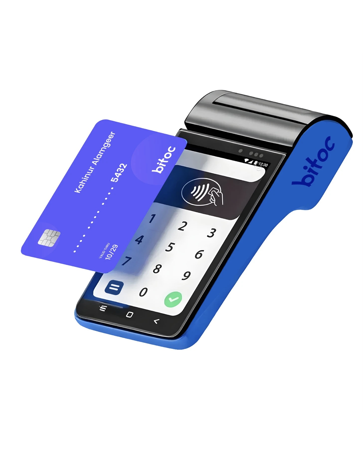 Terminal de paiement et carte